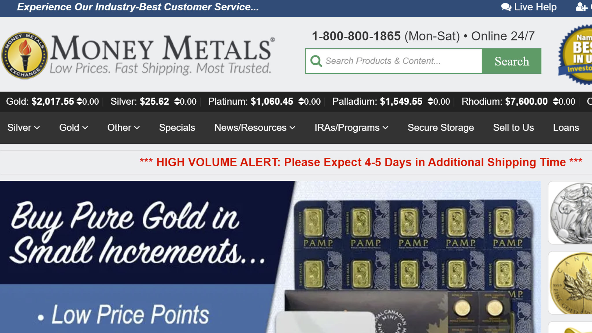 Money Metals Exchange Review - Scam or Legit in 2024?